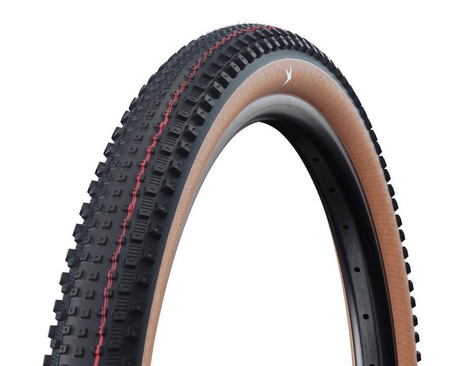 Schwalbe rick xc pro evo speed tlr dæk - gennemsigtig sidevæg 2.25