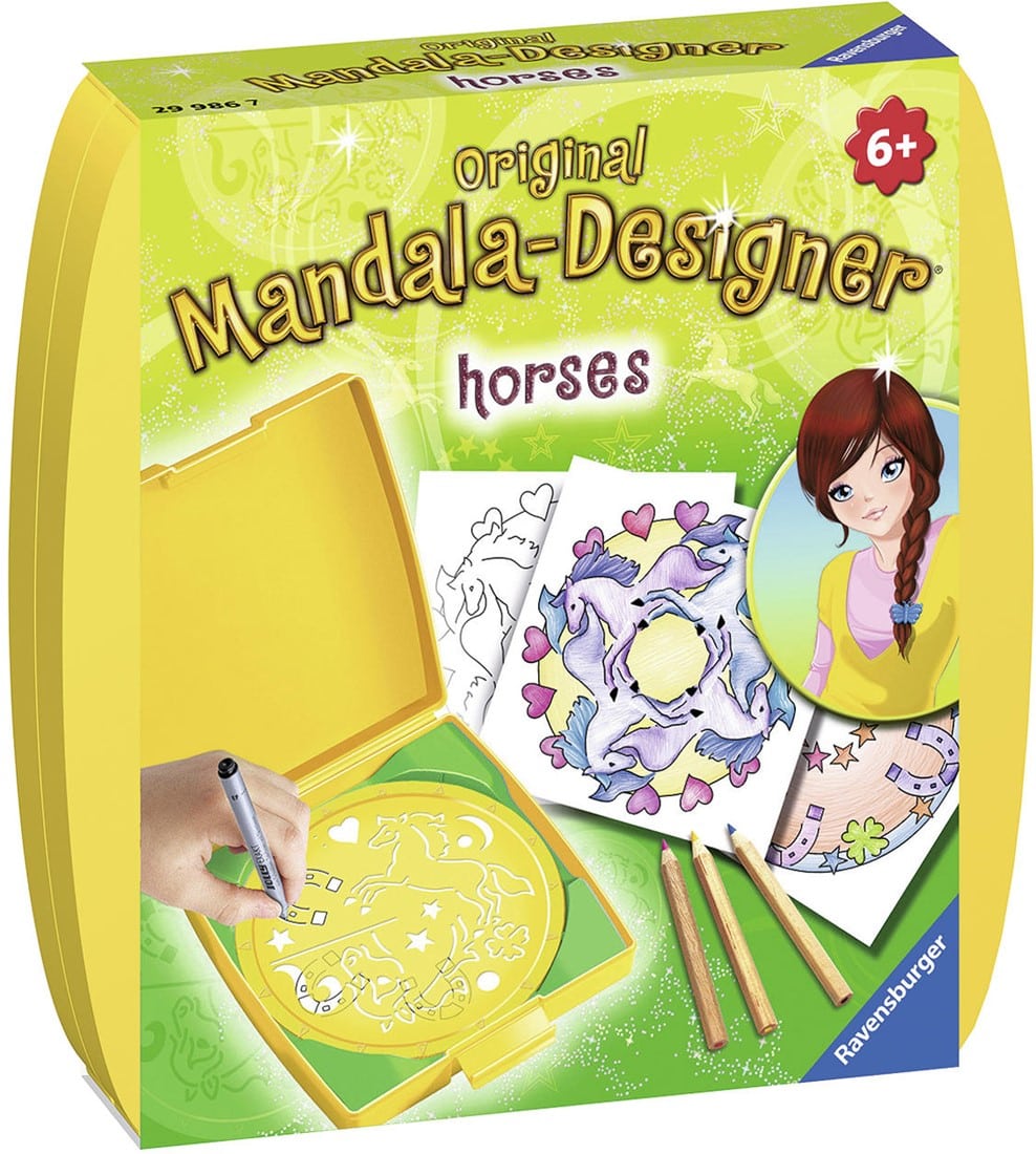Mandala designer ravensburger mini - heste