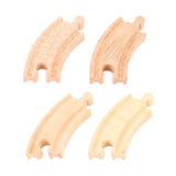 Bigjigs skinne træ togbane kurver 4 stk