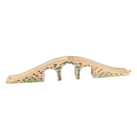 Bigjigs Wood Rails - Bridge med 3 buer