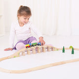 Bigjigs Wood Rails - Railway Viaduct, 3dlg.