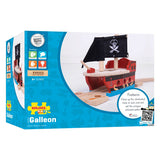Bigjigs togbane del piratbåd