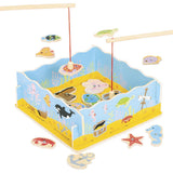 Bigjigs træfiskespil fiskespil fiskeri lystfiskespil stort
