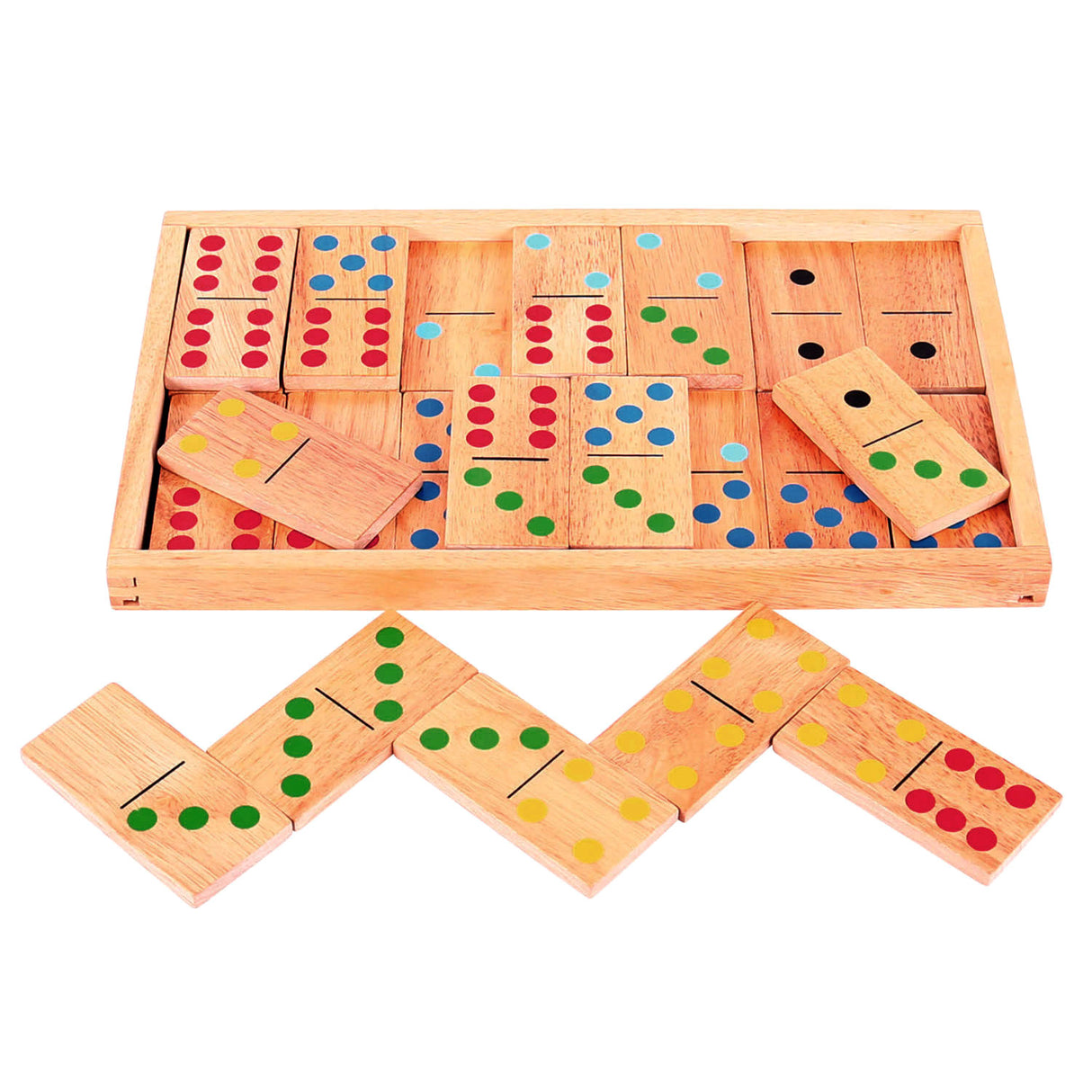 Bigjigs jumbo domino, 29 stk.