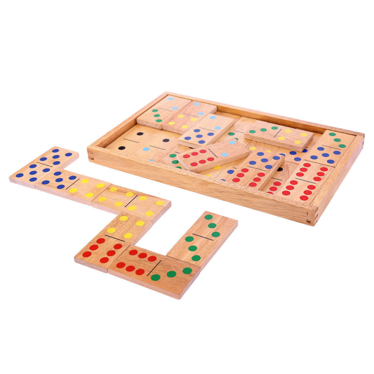 Bigjigs jumbo domino, 29 stk.