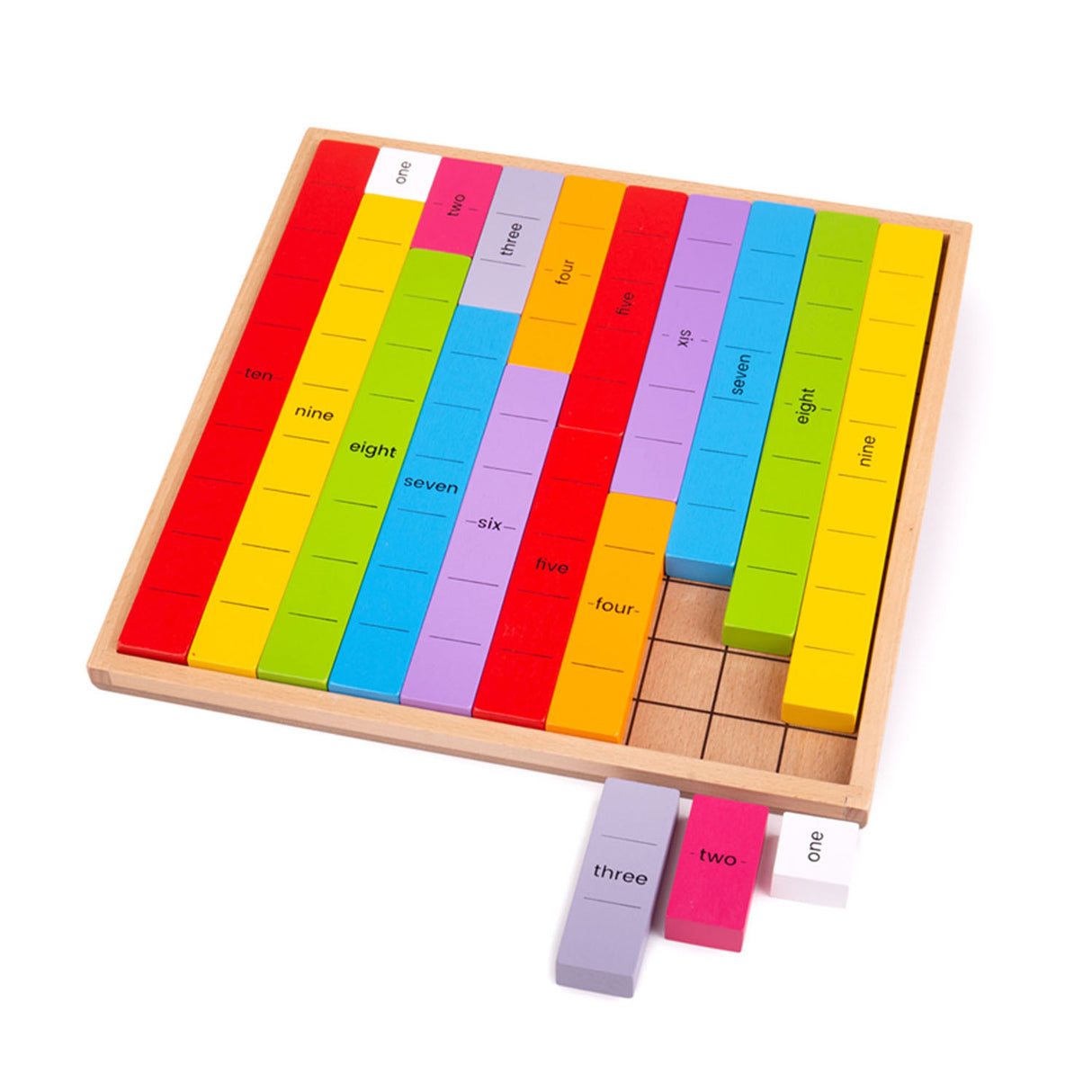 Bigjigs træ matematik spil forbinder tal