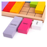 Bigjigs træ matematik spil forbinder tal