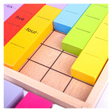 Bigjigs træ matematik spil forbinder tal