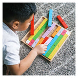 Bigjigs træ matematik spil forbinder tal