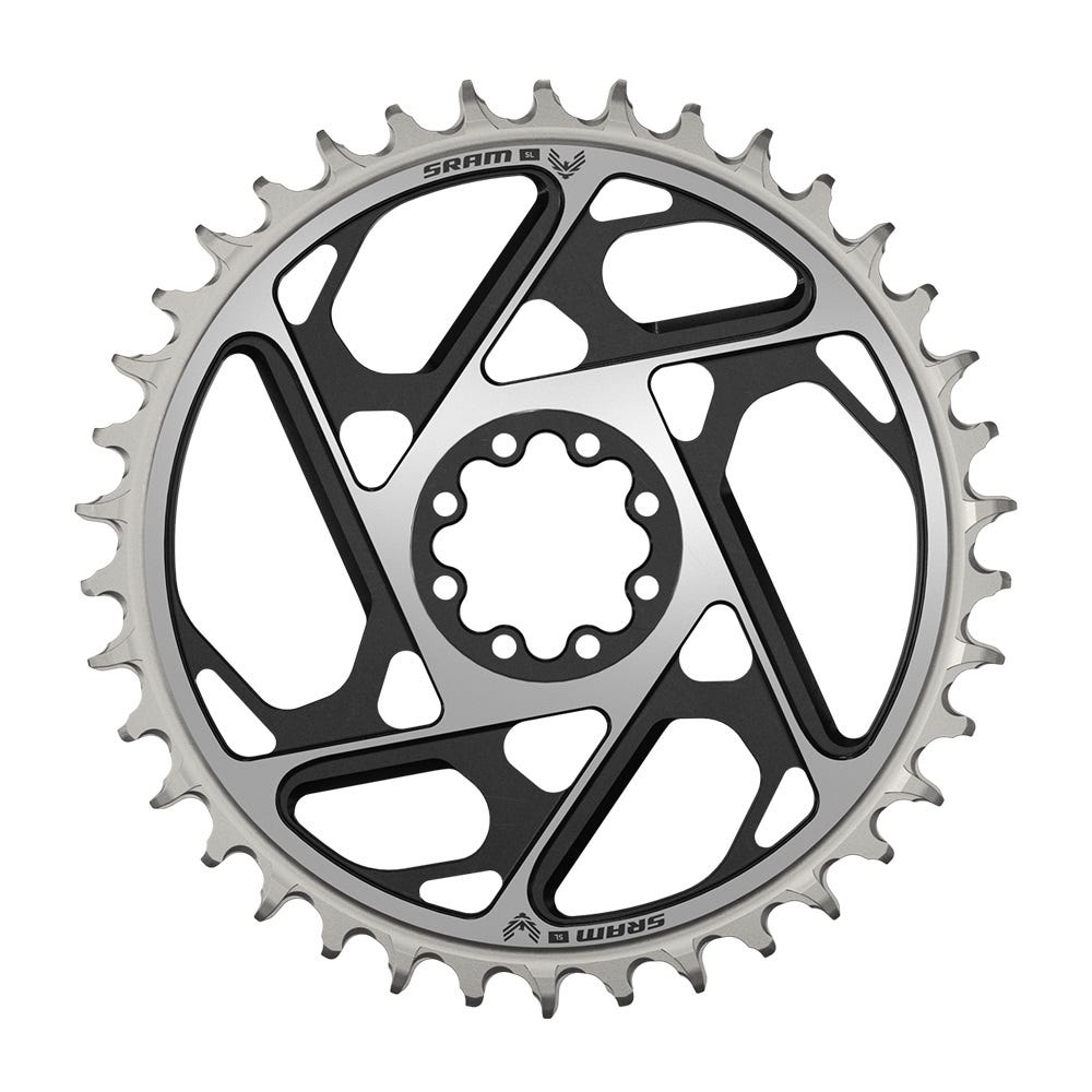 Sram kædekrans xxsl d1 t-type 38t eagle direkte montering 3mm offset inkl. 8 bolte)