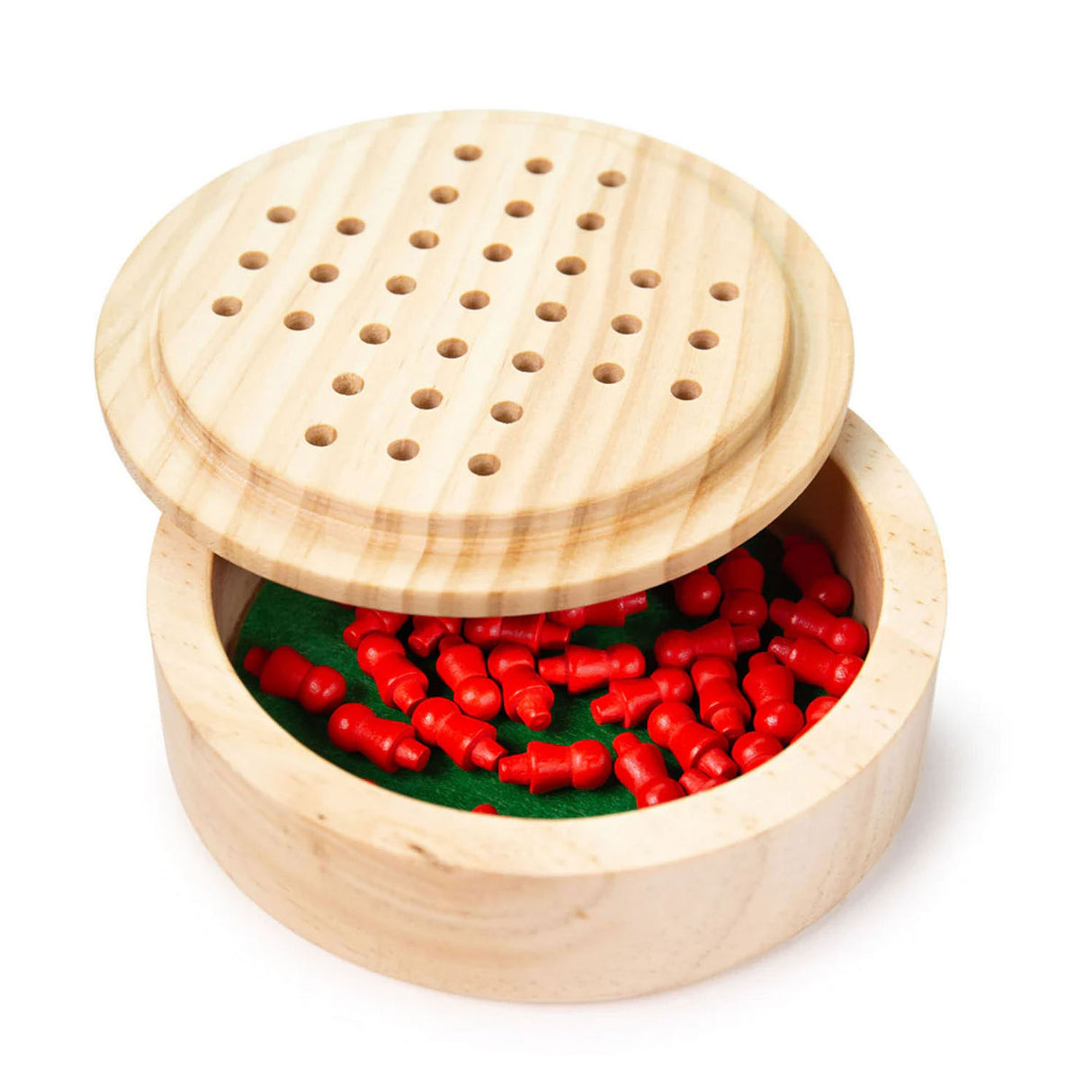 Bigjigs mini solitaire træspil