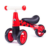 Bigjigs diditrike balancecykel mariehøne