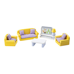 Tidlo dukkehus indretning stue