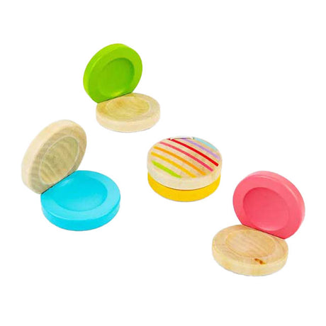 Bigjigs træ castagnette farve
