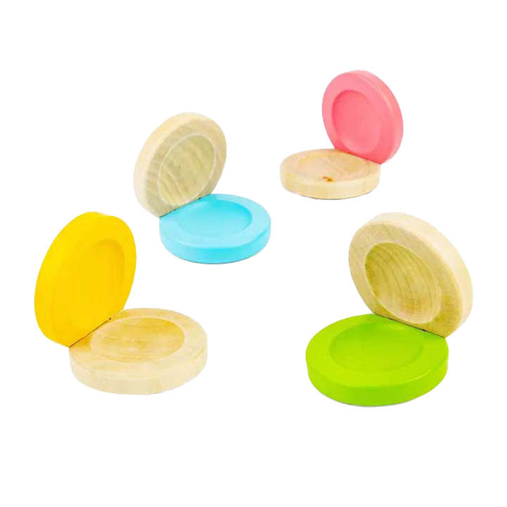 Bigjigs træ castagnette farve