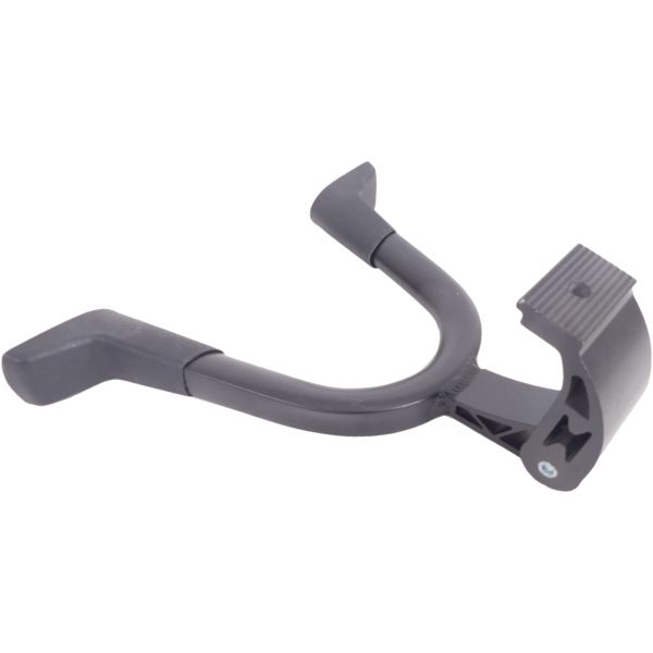 Kantcenterstativ 28 dobbelt 2-bens 30cm aluminium - sort