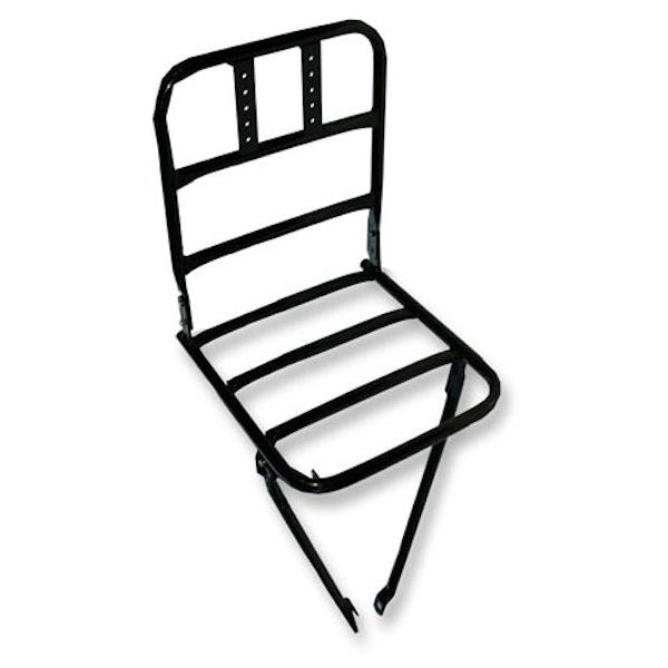 Front Carrier Steco Matzwart 30x30cm