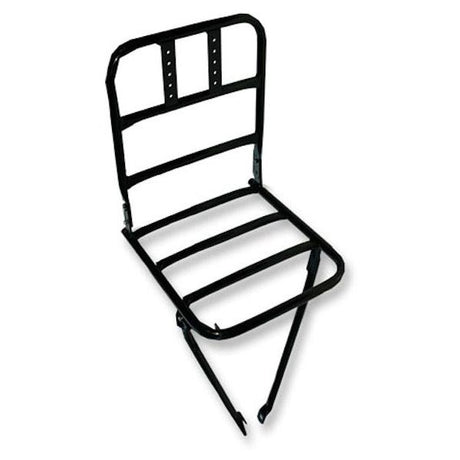 Front Carrier Steco Matzwart 30x30cm