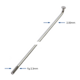 SPAKEN 296-14 ALPINA Ø2,00 MM FG 2.3 Galvaniseret - Sølv (144 stykker)