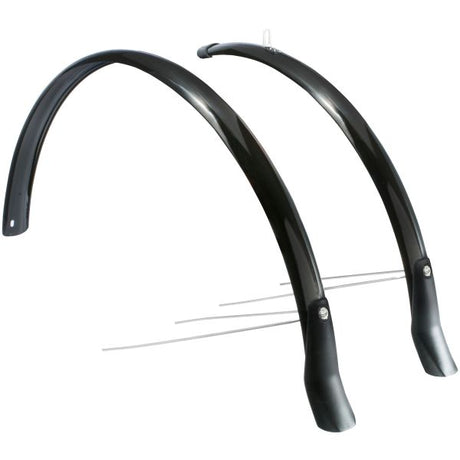 Eurofender Fender Set Snello 28 x 51 mm sort