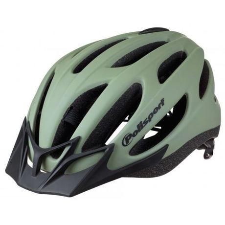 Polisport mtb hjelm sport-flow m 55-57cm mat grøn