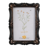 Clayre eef fotoramme sort brun 14x2x19cm 10x15cm