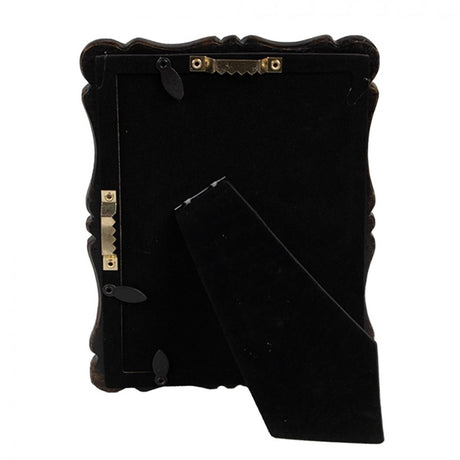 Clayre eef fotoramme sort brun 14x2x19cm 10x15cm