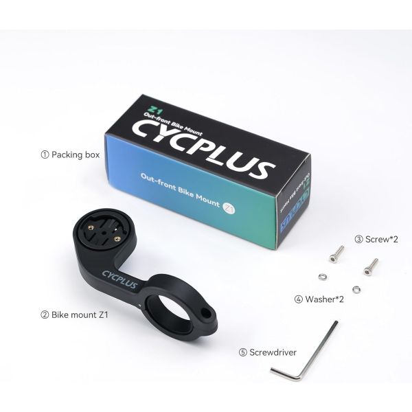 Cycplus cykelcomputerholder z1 (udenfor)