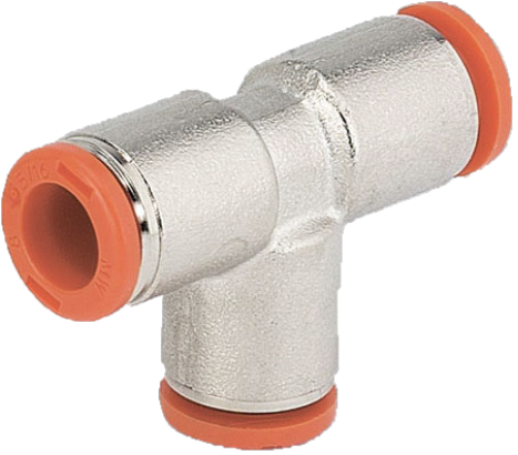Metalarbejde indstikskobling T-stykke RL5 6mm