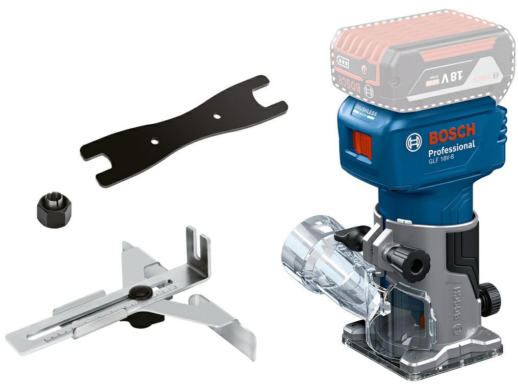 Bosch randfreesmachine glf 18v-8 solo