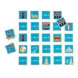 Bigjigs træ london memo spil