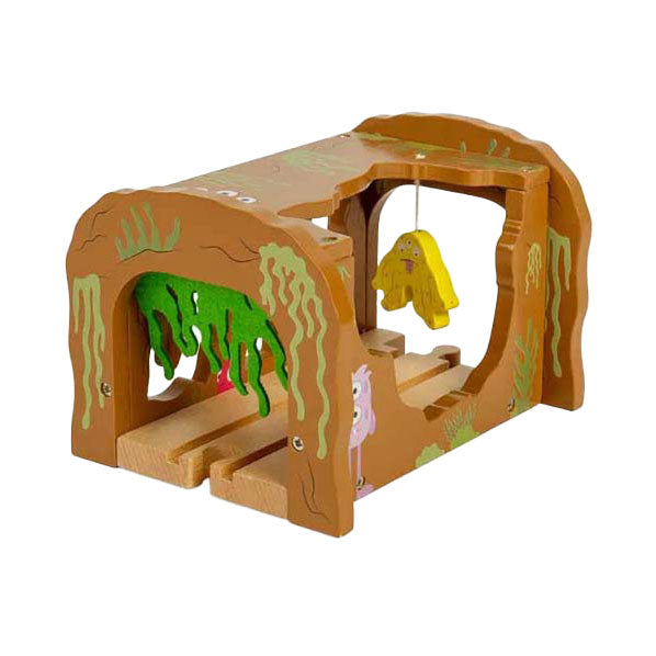 Bigjigs monstertunnel i træ
