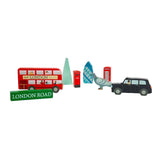 Bigjigs træ london chunky puslespil, 8 stk.