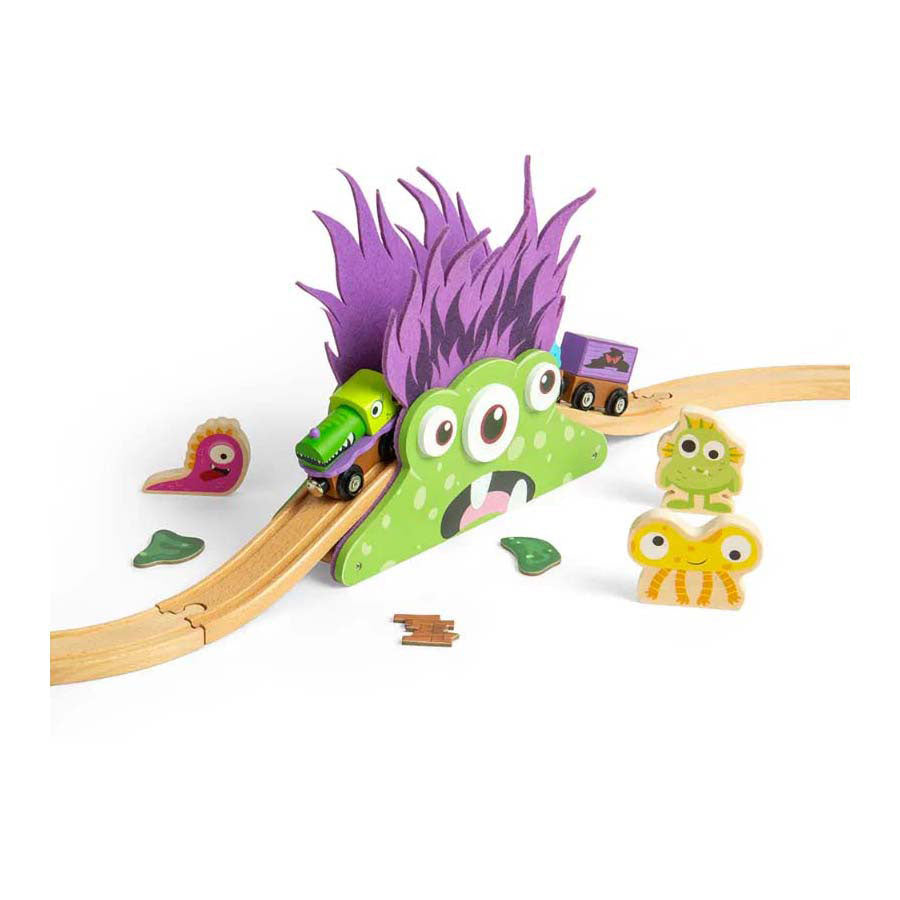 Bigjigs monsterbro i træ