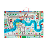 Bigjigs magnetisk london labyrint i træ