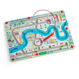 Bigjigs magnetisk london labyrint i træ