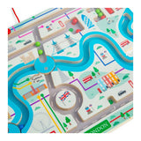 Bigjigs magnetisk london labyrint i træ