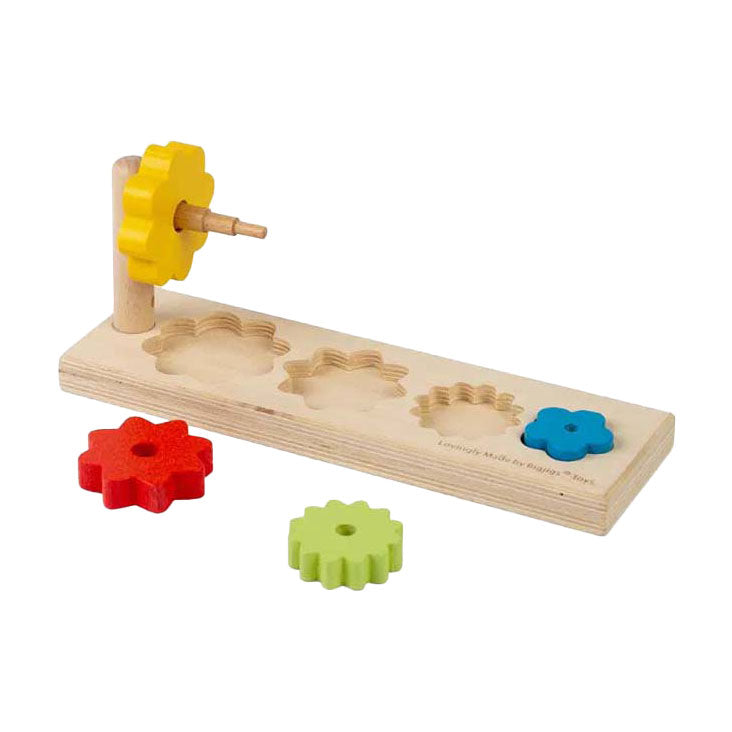 Bigjigs blomstersorterer, 5 stk.