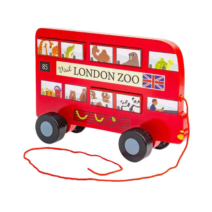 Bigjigs London bustrækfigur i træ