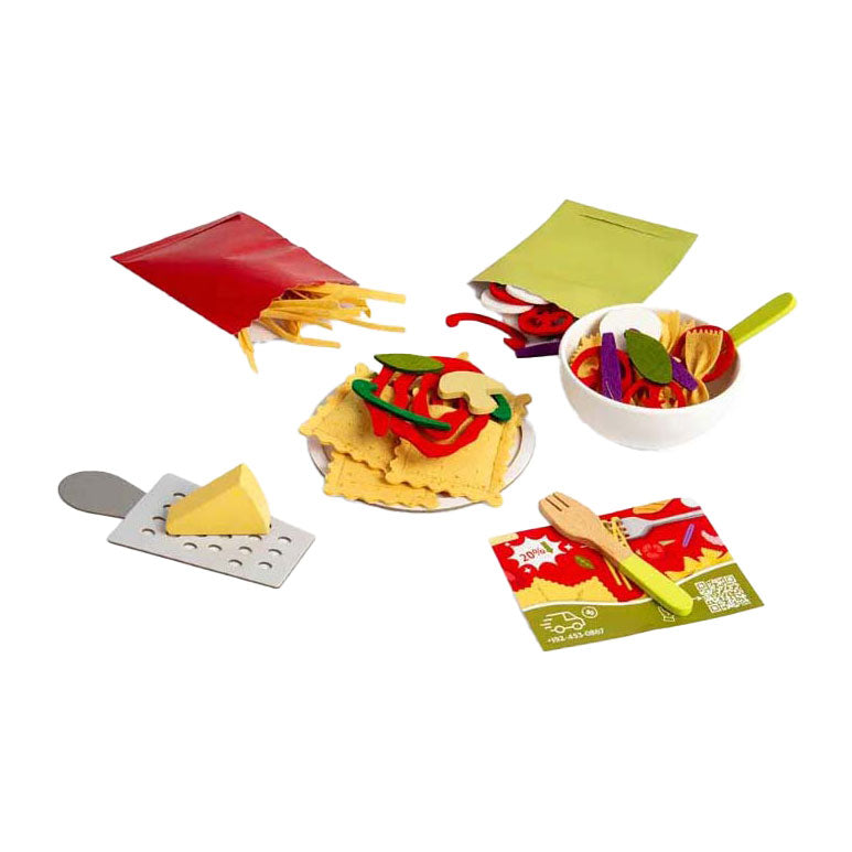 Bigjigs pasta til to legesæt, 64 stk.