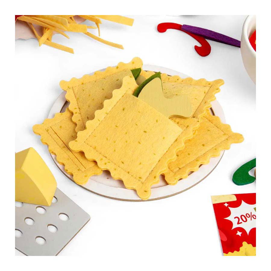 Bigjigs pasta til to legesæt, 64 stk.