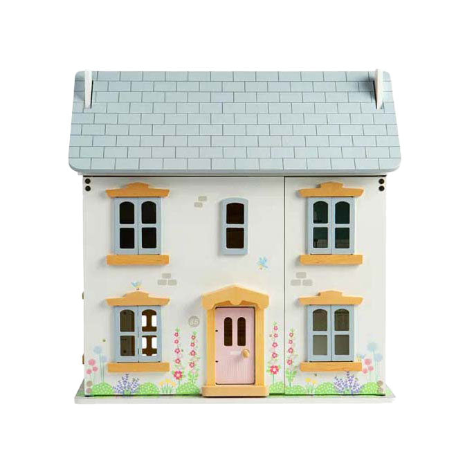 Bigjigs sommerhus dukkehus i træ