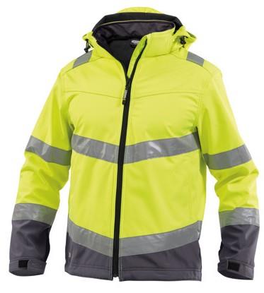 Dassy high visibility jakke malaga gul grå xl