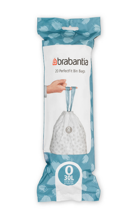 Brabantia perfectfit 30 liters affaldssække kode o - 20 poser
