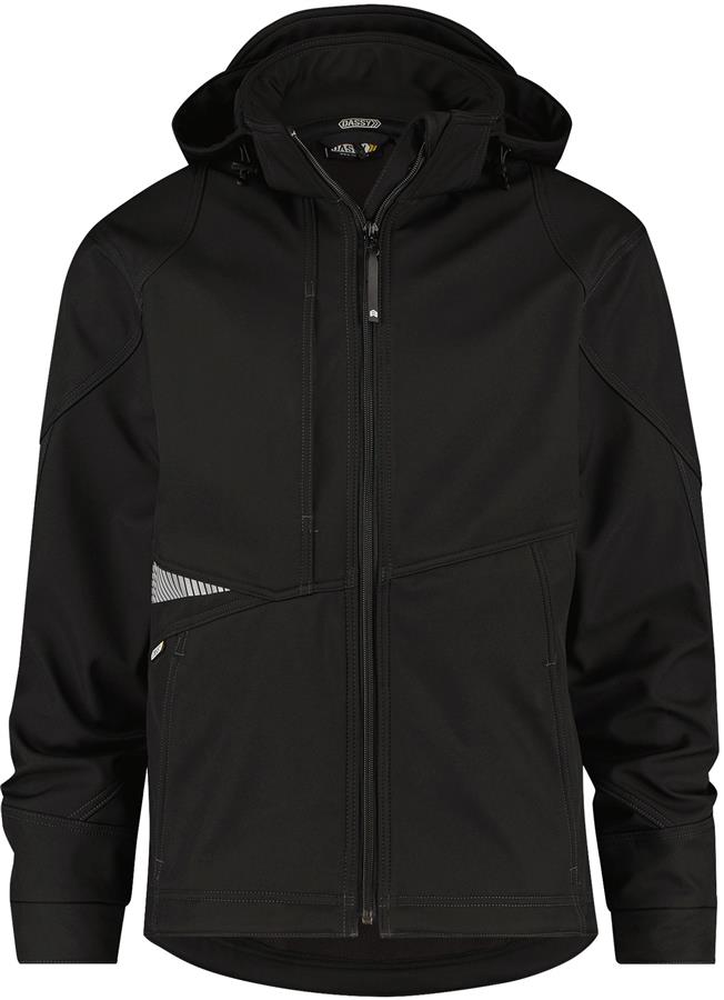 Dassy gravity softshell sort størrelse s