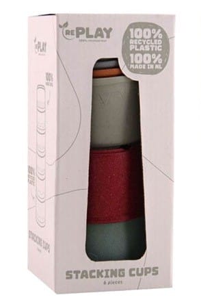 Happy world stable kopper 100% genbrugsplast - 10 stk.