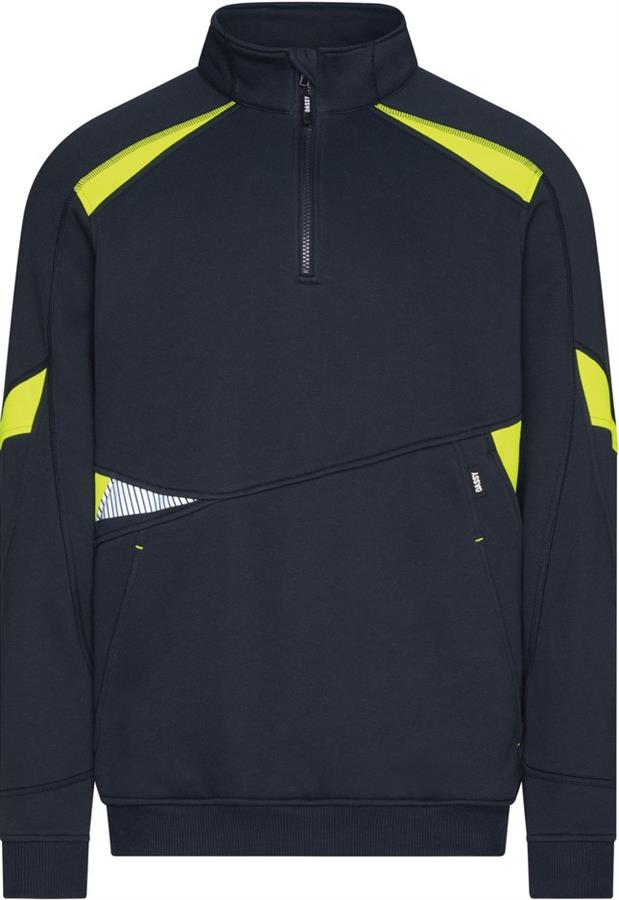 Dassy sweater aratu nat blå fluorescerende gul m