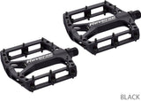 Omvendte komponenter sorte one platform pedaler