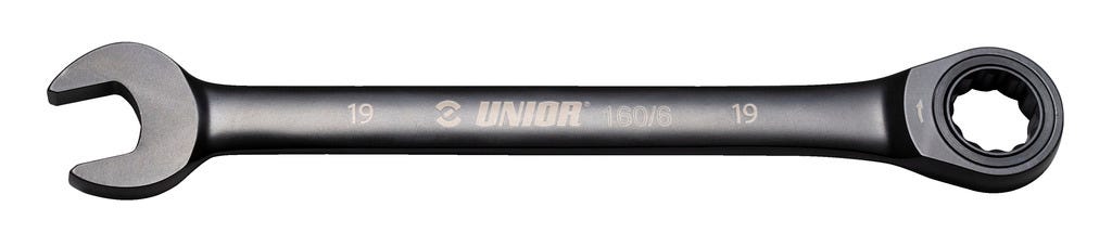 Unior 160 2 stings ring skraldenøgle 19