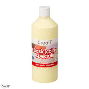Creall skolemaling pastelgul, 500 ml